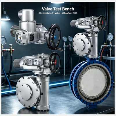 High Quality AUMA SA Multi-turn Actuator with GHT Gearbox High Torque Industrial Valve Drive Solution