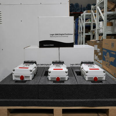 Logix 1500 Умный цифровой позиционировщик клапана HART Коммуникация 4 20mA IP67 Контроль потока Нефтехимическая нефтеперерабатывающая установка