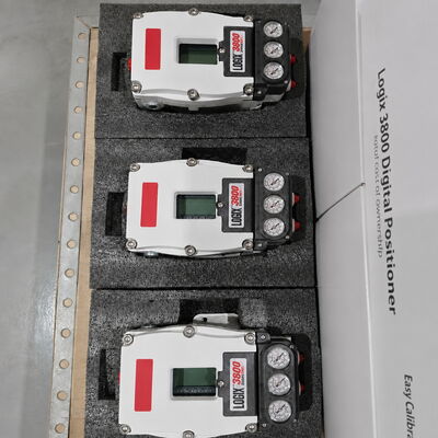 Logix 1500 Умный цифровой позиционировщик клапана HART Коммуникация 4 20mA IP67 Контроль потока Нефтехимическая нефтеперерабатывающая установка