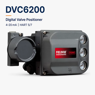 DVC6200 Цифровой позиционирующий клапан 4 ‰ 20 mA HART Smart Valve Controller