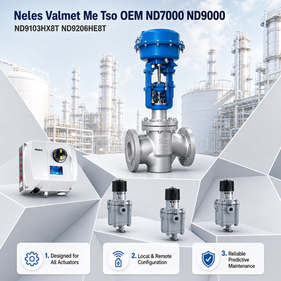 Оригинальный новый Neles ND9103 ND9106 ND9203 ND9206 ND7000 ND9000 клапан позиционировщик Valmet Сток Поставщик цена