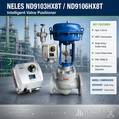 Neles ND9103HX8T ND9106HX8T Цифровой HART Пневматический контроллер клапана