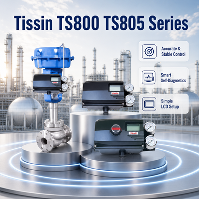 Tissin TS800 TS805 Умный позиционер клапана HART 4 20мА электропневматический IP66 взрывозащищенный