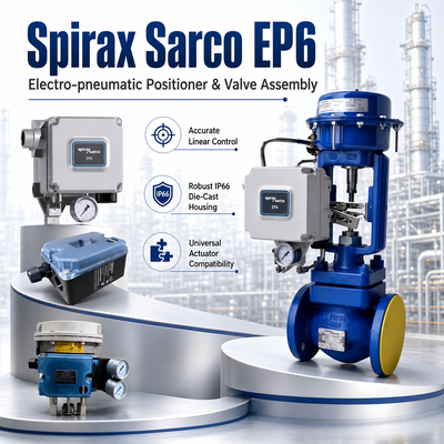 Spirax Sarco EP6 Промышленный позиционировщик Заменяющая часть для пневматического клапана управления