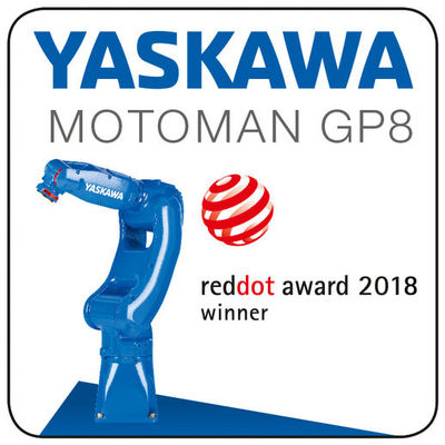 Рука робота оси Yaskawa 6 полезной нагрузки 8kg 1.0KVA 727mm