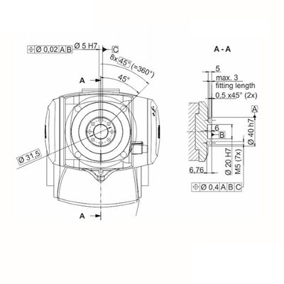 Рука робота Kuka автоматизации чистой комнаты R700-2 KR 6