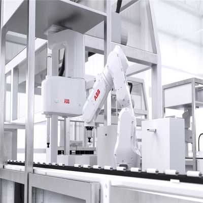 Собрание руки промышленного робота оси ABB IRB120 6 регулируя достигаемость 580mm полезной нагрузки 3Kg робота рудоразборки пакуя с ICR5 Contro