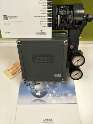 Позиционер пневматического клапана Fisher3582 с собраниями модулирующей лампы Сползать-стержня