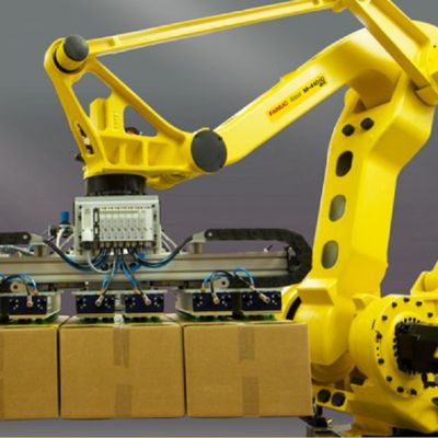 Полезная нагрузка 185kg 4 осей достигает робот M-410iC185 3143mm Palletizing