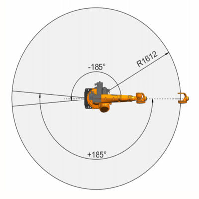 Рука робота заварки достигаемости 1612mm полезной нагрузки 20Kg KR16 R1610-2
