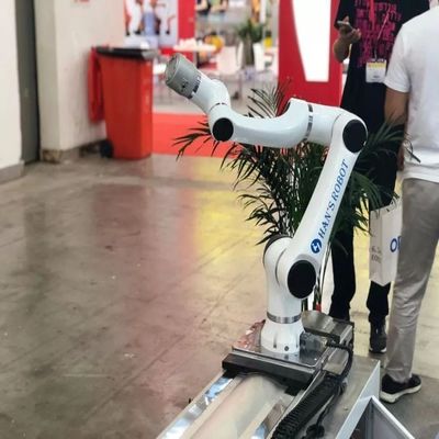 Коллаборативный робот рукой 6 оси Elfin E03 с CNGBS Positioner сварки для автоматизации сварного робота