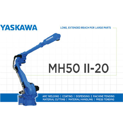 Рука MH50II-20 робота 6 осей с полезной нагрузкой 20KG для дуговой сварки и лакировочных машин