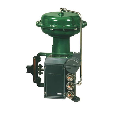 Fisher 3620J с позиционером роторных приводов Одно-действуя электропневматическим