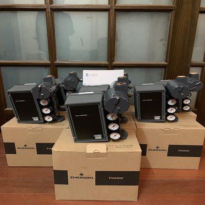 Fisher 3620JP с позиционером роторных приводов Одно-действуя электропневматическим
