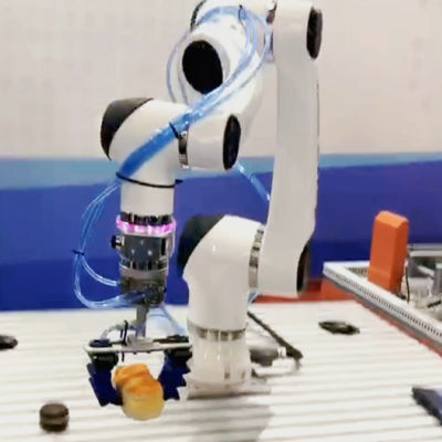 Достигаемость полезной нагрузки 590mm Cobot Elfin E03 3kg для сотруднического робота
