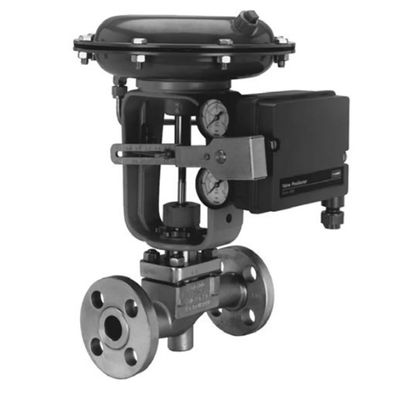 Одно-действовать Fisher 3660 пневматический для дросселируя позиционера применений