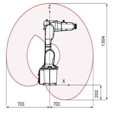 6 робот KR 500 R2830 Kuka руки оси промышленный робототехнический промышленный с расклассифицированной полезной нагрузкой робота 500 Kg промышленного