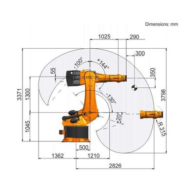 KR 600 R2830 робота заварки лазера для заварки лазера как другое сварочное оборудование