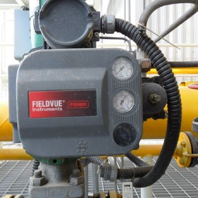 Высокий эффективный регулятор клапана ОБЪЯВЛЕНИЯ DVC6200 цифров FIELDVUE как части клапана используемые с модулирующей лампой