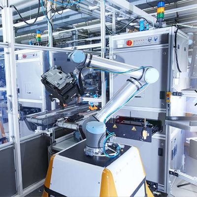 Рука оси робота собрания UR16e 6 робототехническая для электронного сотруднического робота
