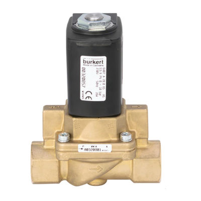 Тип 6407 Burkert как помогать сервоприводом клапан поршеня 2/2-Way соответствующий для газа и пара тела клапана