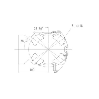 Автоматический полируя робот Турина оси руки 6 робота TKB5610-50kg-2100mm робототехнический
