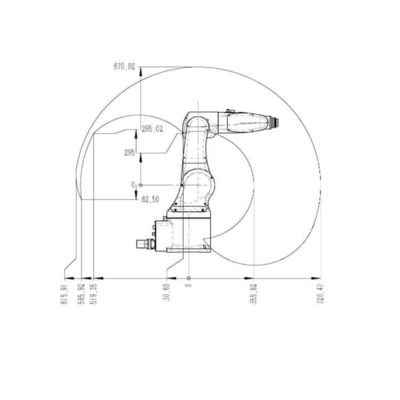 Робот заварки Китай TKB060-6kg-720mm для заварки как другое сварочное оборудование