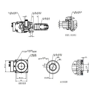 Ось робота дуговой сварки TKB1440-10kg-1455mm 6 для заварки как сварочный аппарат