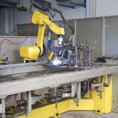 Робот заварки MIG сварочного аппарата робота заварки TKB1400-6KG-1412mm робототехнического