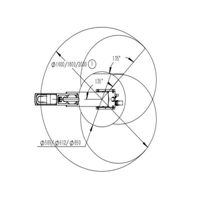 Робот STH100-10kg-800/900/1000mm Китая для собрания как робот собрания