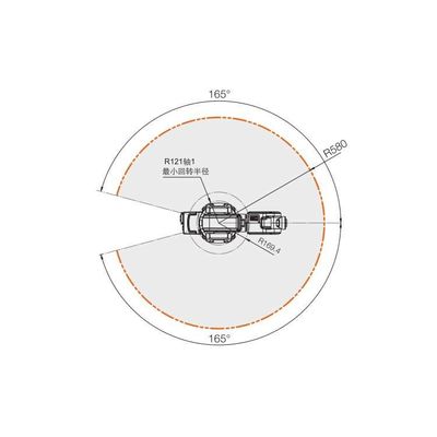 Малый промышленный робот IRB 120 с 6-осной промышленной роботизированной рукой для сборки Cnc робот