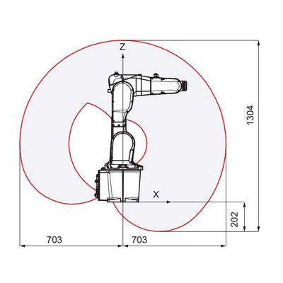 Рука IRB 1200-5/0.9 Cobot промышленная робототехническая робот 6 осей как регуляция робота