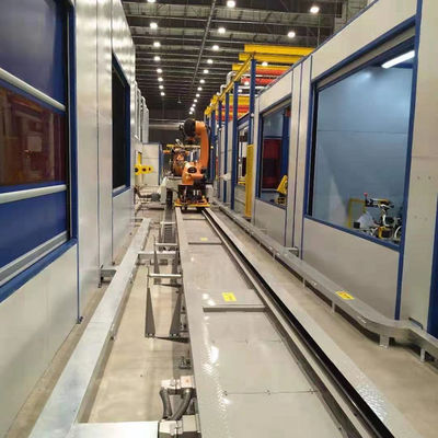 Самые высокие рельсы полезной нагрузки с полезной нагрузкой 5000KG и достигаемость 3300MM как ведущий брус робота и рельс сползать