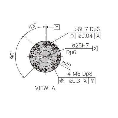 Роботная сварная рука 6 оси RA020N с позиционирующим устройством сварки CNGBS в качестве другого оборудования для сварки