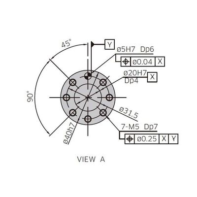 Полезная нагрузка 7kg руки промышленной RS007L 6 робота оси руки робототехническая регулируя робот
