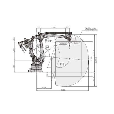 Ось Palletizer CP300L 4 руки робота для Palletizing как Palletizing робот