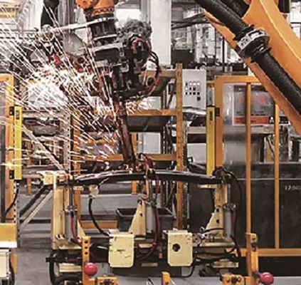 Рука оси ER6-1600 робота заварки 6 робототехническая для заварки как робот заварки Mig