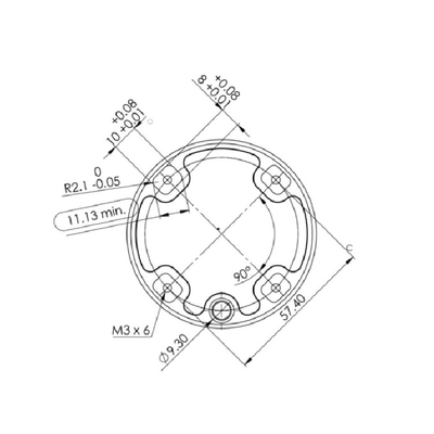 Разносторонний электрический магнитный Gripper как ориентированный на заказчика Gripper руки для сотруднического робота и робота дуговой сварки