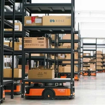 AGV Robot Q7-1500D Slam / QR Code Navigation с CNGBS Cobot Robot для роботизированного обработки материалов