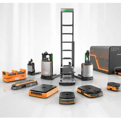 AGV Robot Q7-1500D Slam / QR Code Navigation с CNGBS Cobot Robot для роботизированного обработки материалов
