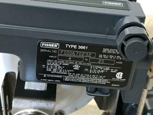Fisher 3660 установка позиционера 3661 клапана на 1250 приводах 1250R 3024S и GX