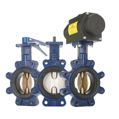 Ключевой клапан серии GRW Butterfly Valve Идеальный пневматический клапан управления для морской и нефтяной промышленности