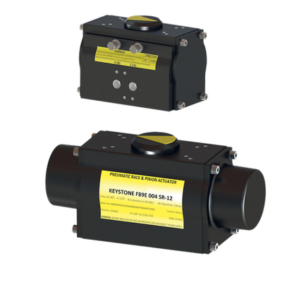 Ключевой клапан серии F990 Butterfly Valve Pneumatic Actuator Flow Control Valve для воды