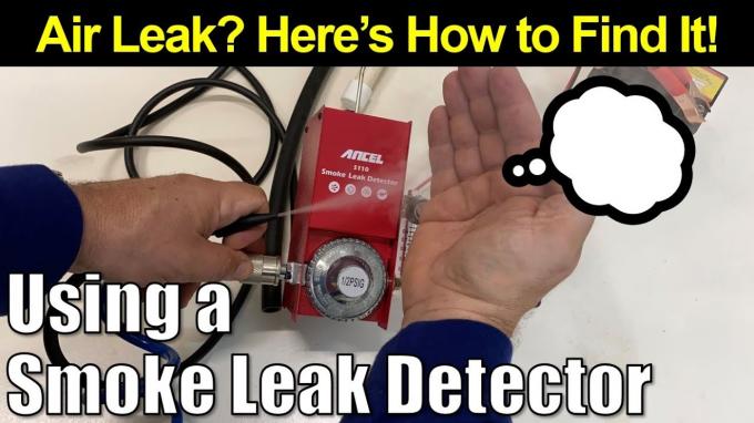 â Air Leak? Here's How to Find It! Use a Smoke Leak Detector